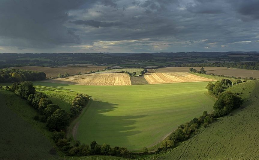 Win Green Wiltshire Photograph Wiltshire Landscape Photograph For